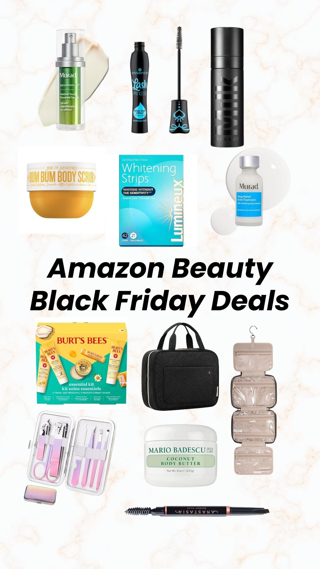 It's official Black Friday, and while the deals have been rolling for a few weeks now, there are still more to be found. Here are some beauty-related ones I've found on Amazon.
#blackfridaysale #blackfriday #LTKskincare #LTKmakeup 

 

#LTKCyberWeek #LTKSaleAlert #LTKBeauty