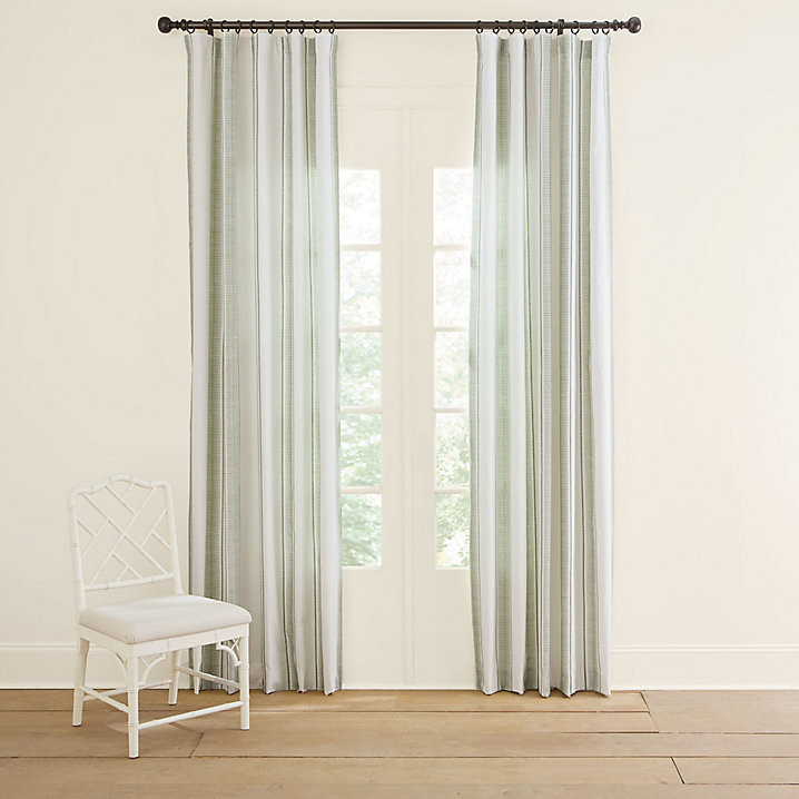 Murphy Striped Drapery Panel | Ballard Designs, Inc.