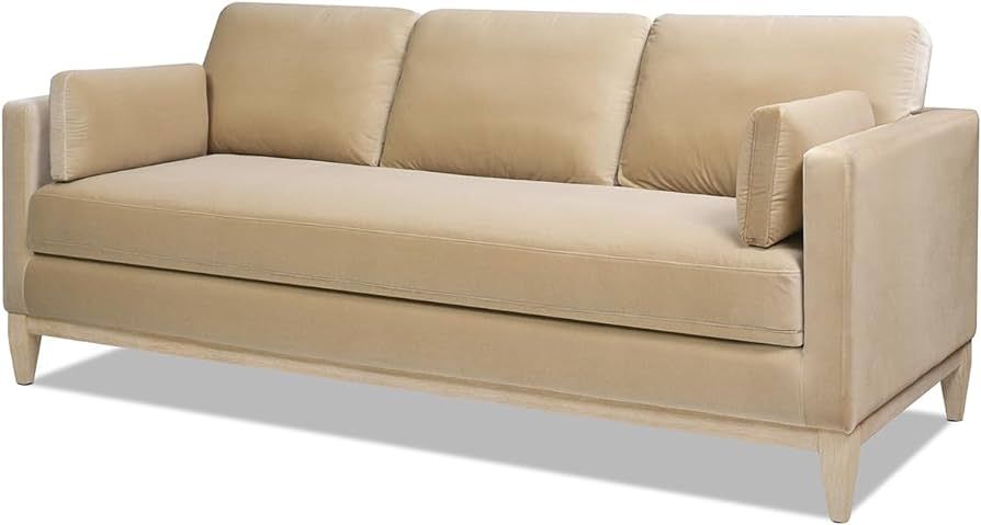 Jennifer Taylor Home Knox 84" Modern Farmhouse Performance Velvet Living Room Sofa Couch | Amazon (US)