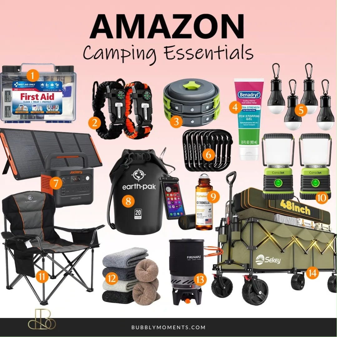 Camping made easy 🌲✨ These Amazon camping essentials have everything you need for a fun and comfortable outdoor trip. From useful gear to simple must-haves, these picks help you stay organized and enjoy your time in nature.
Perfect for weekend trips, family camping, or just getting outside, these items make setup quick and stress-free. Whether you're relaxing by the fire or exploring during the day, you’ll be ready for it all.
Save this for your next adventure and make camping more enjoyable and hassle-free 🌙🔥
#LTKTravel #LTKFinds #LTKSeasonal #CampingEssentials #CampingLife #OutdoorAdventure #CampVibes #AmazonFinds #ExploreMore #NatureLovers #CampingGear #AdventureAwaits #OutdoorLiving #WeekendGetaway #CampLife #StayWild #GoExplore 

 