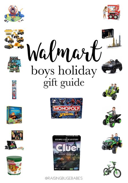 Boy’s Walmart holiday gift guide 🤍

#LTKHoliday #LTKsalealert #LTKkids