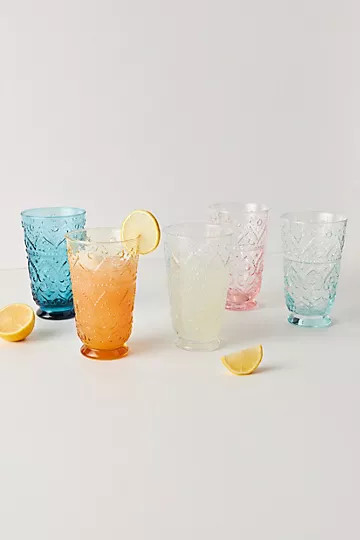 Bombay Highball Glasses, Set of 4 | Anthropologie (US)