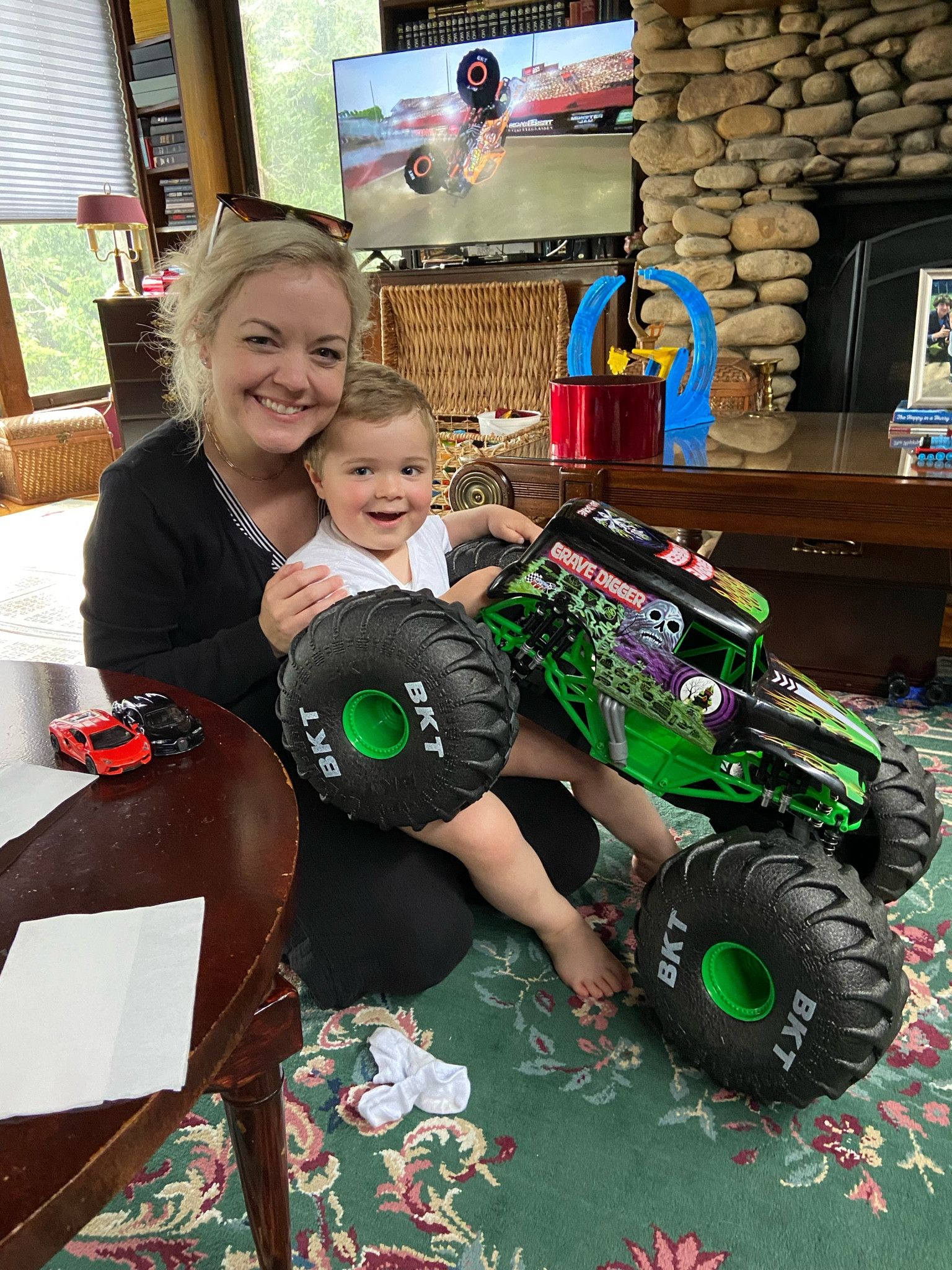 H’s new favorite toy. Monster Jam RC monster truck 🛻 get you one (or your little one lol). From Target! Currently 15% off! 

#LTKfindsunder100 #LTKkids #LTKGiftGuide