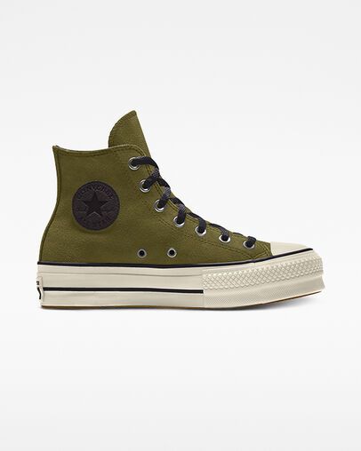 Custom Chuck Taylor All Star Lift Platform Suede by You | Converse (US)