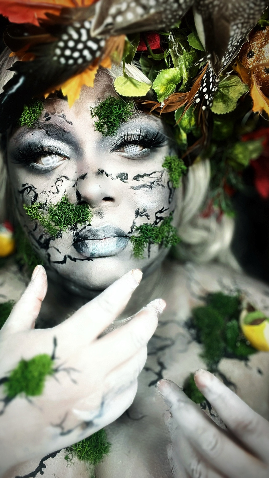🕊️ S is for.. 🍃
(ABC Halloween  makeup look Series  19- Statue) (Halloween makeup look) (eyeshadow tutorial)
#halloweenmakeup 

S is for Statue. This is a makeup look I attempted 5 years ago and I can surely tell the improvement in my makeup skills. This would be a fairly easy sfx Halloween costume too- easy as it isn’t as hard as it actually looks but does involve a little detail work.

👻Be sure to follow me @talkintoya247 for more Halloween makeup tips, tricks and Tutorials

🕊️DETAILS  and MAKEUP TUTORIALS for this makeup look are on MY FEED  or REELS TAB😉

🍃DETAILS🕊️
EYES:
@plouise_makeup_academy- eyeshadow base (rumour 0)
@colourpopcosmetics- creme gel liner (exit, swerve )*, blowin smoke palette #colourpophalloween 
@blendbunnycosmetics- blends  palette 
@armanibeauty- mascara*
@kissnypro- all day ink eyeliner* 
@ienvylashes_official (weavy 02)*
@danessamyricksbeauty- lightwork 4 
@icoice.official - netted white contacts *

#halloweencostume #halloween2025  #crazymakeup #sfxmakeuplook #creativemakeup #crazymakeup #crazymakeups  #halloweenmakeupinspo #31daysofhalloween #31daysofhalloweenmakeup #blackwomenincostume #halloweencostumes  #statuemakeup #statue #bodypainting #colourpopme  #makeupinspo  #Makeupideas #makeuptransformation  #underratedmakeupbabes  #undiscovered_muas  #undertheradar_makeup #halloweencostumeideas

#LTKSeasonal #LTKBeauty #LTKHalloween