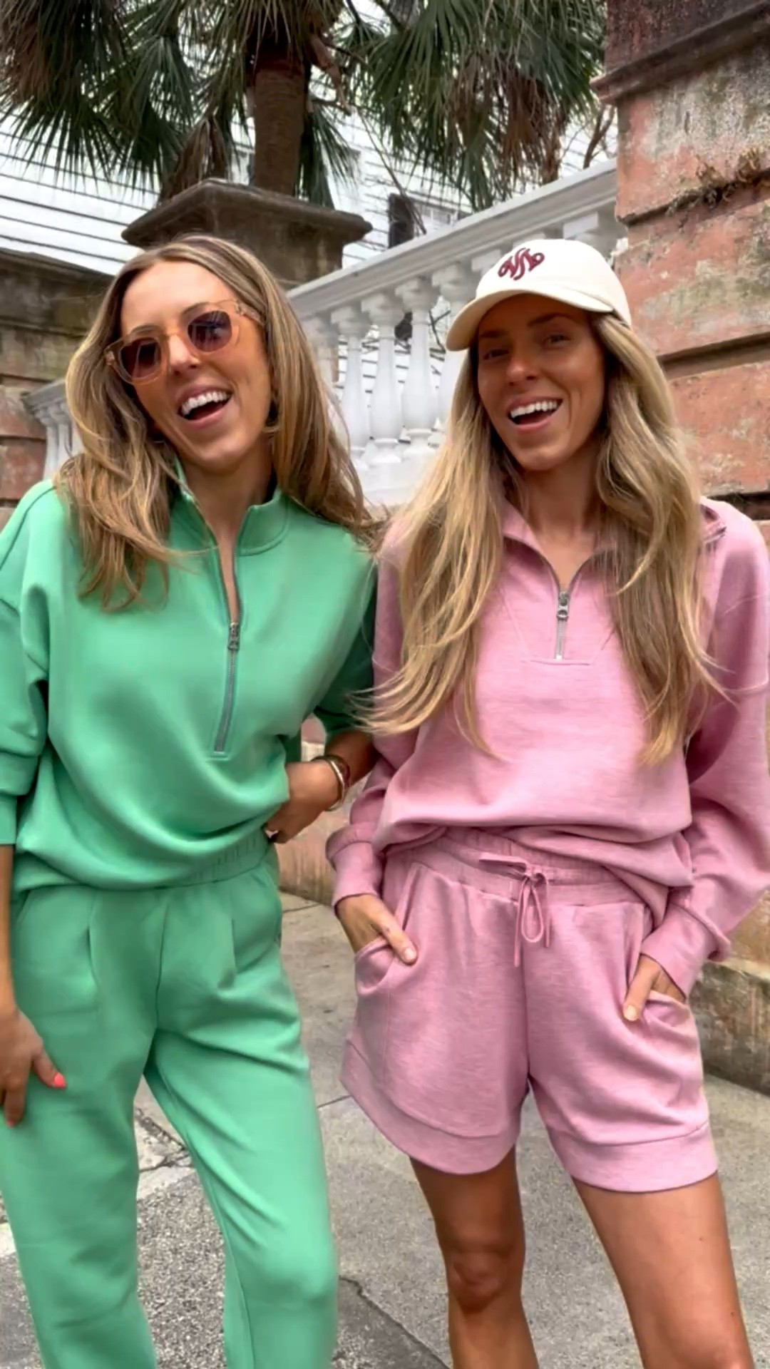 Size medium half zips, small shorts & pants! So so so soft!!