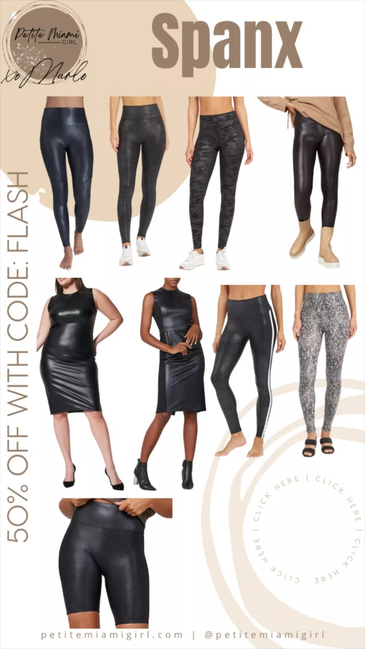 SPANX Faux Leather Croc Shine … curated on LTK