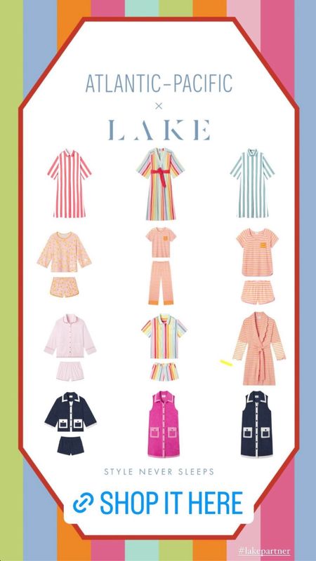 New Lake Pajamas! #lakepartner