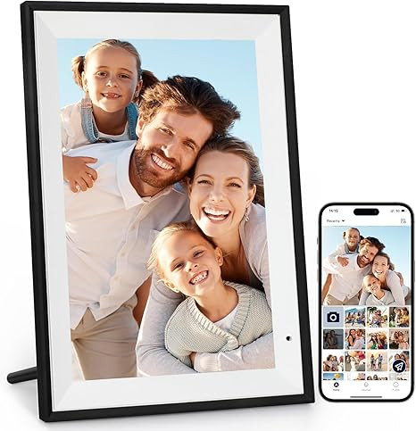 Digital Picture Frame 10.1 Inch Digital Photo Frame with 32GB Storage, 1280 * 800 IPS FHD Touchsc... | Amazon (US)