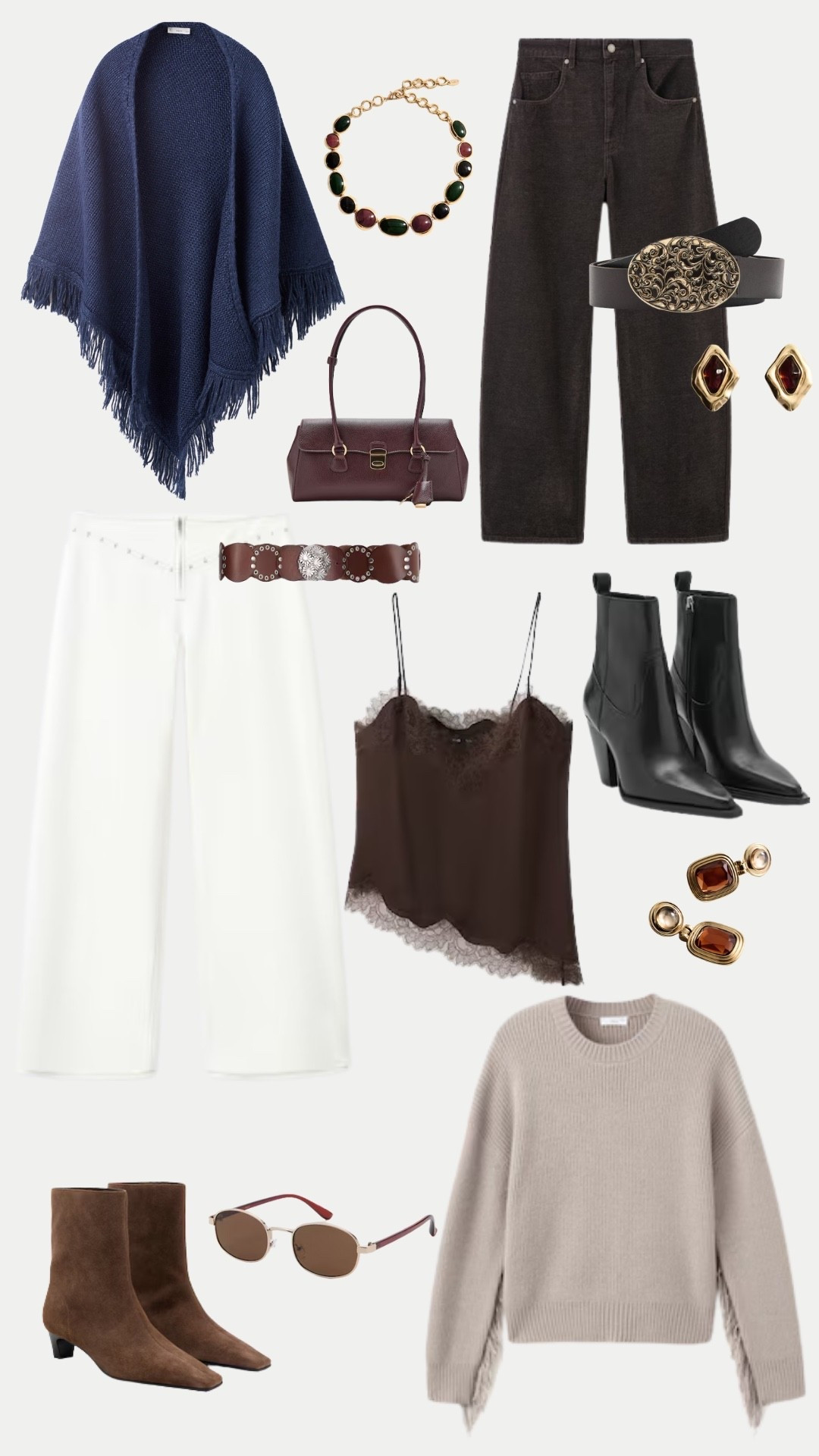 Western inspired holiday outfit in spa! Casual western outfit info! Love these new arrivals for a mango! 

#LTKFindsUnder100 #LTKHoliday #LTKSaleAlert