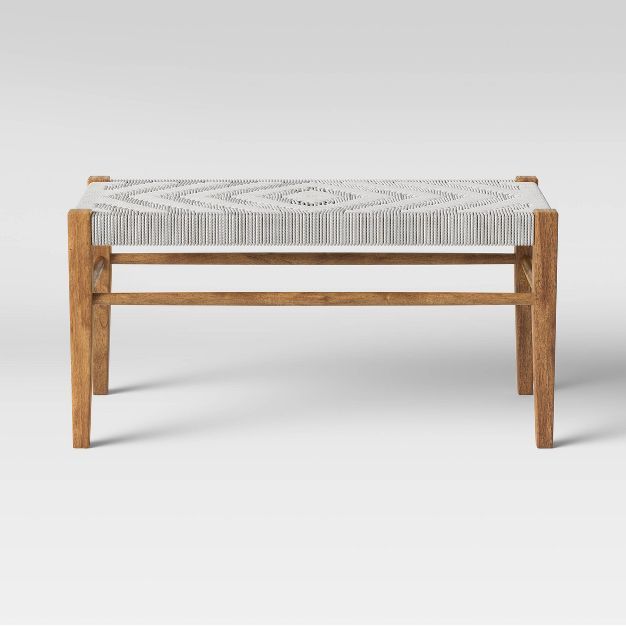 Lumarco Woven Bench Natural - Opalhouse™ | Target