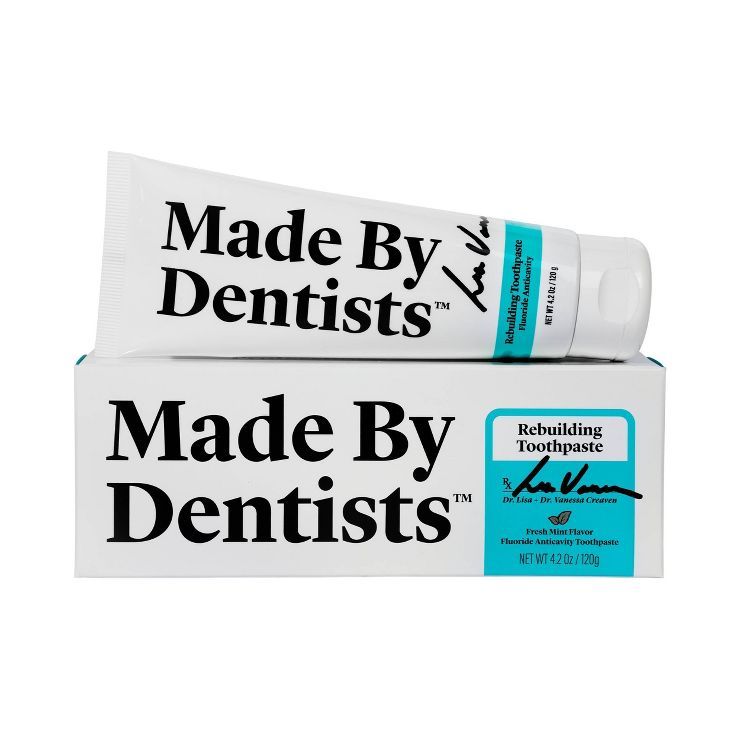 Made by Dentists Fluoride Anticavity Rebuilding Toothpaste - Mint - 4.2oz | Target