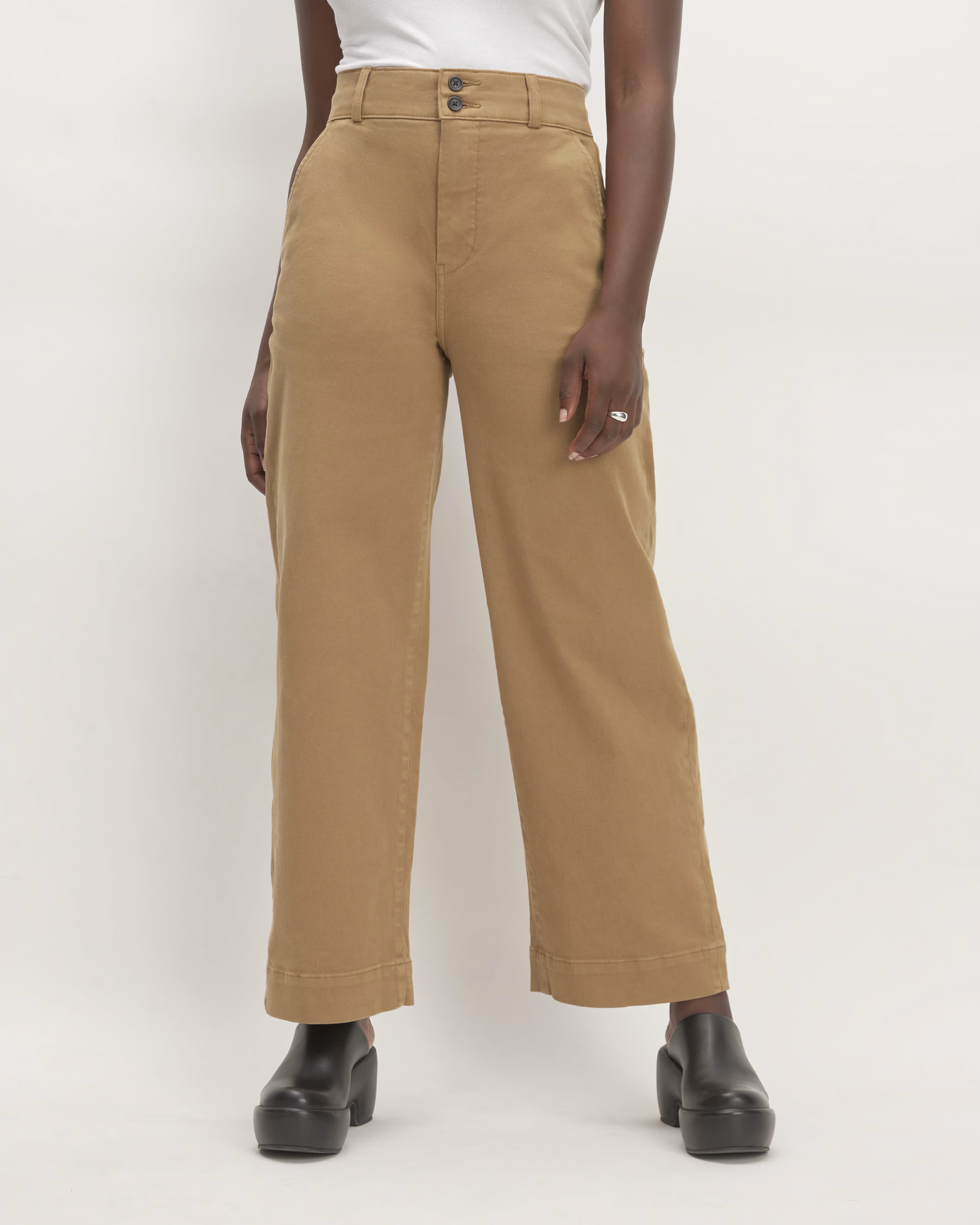 The Organic Wide-Leg Pant | Everlane