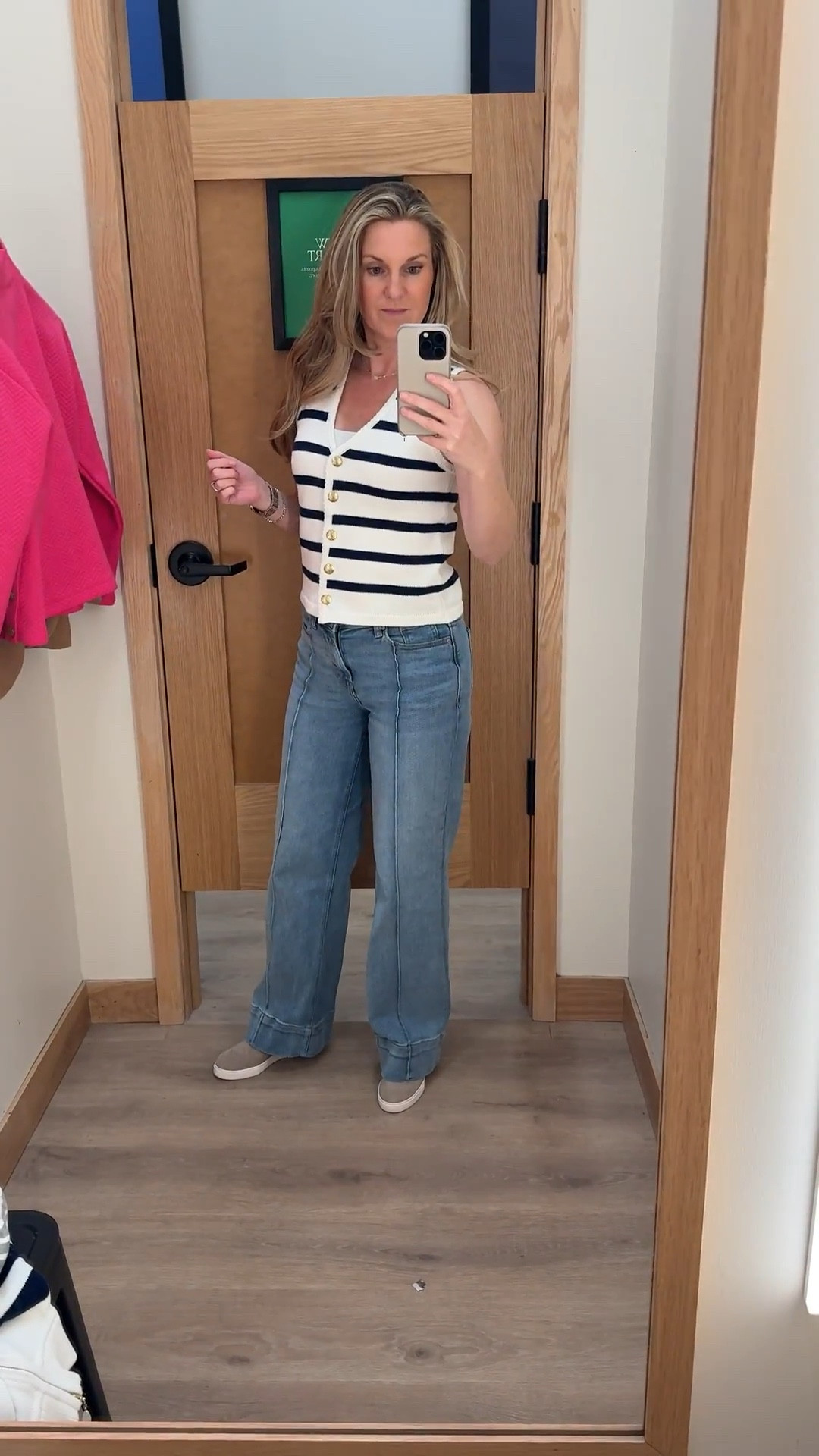 Button down vest
Vacation 
Resort wear
Runs large, I needed a size smaller than I normally wear but they didn’t have it in store

#LTKOver40 #LTKSaleAlert