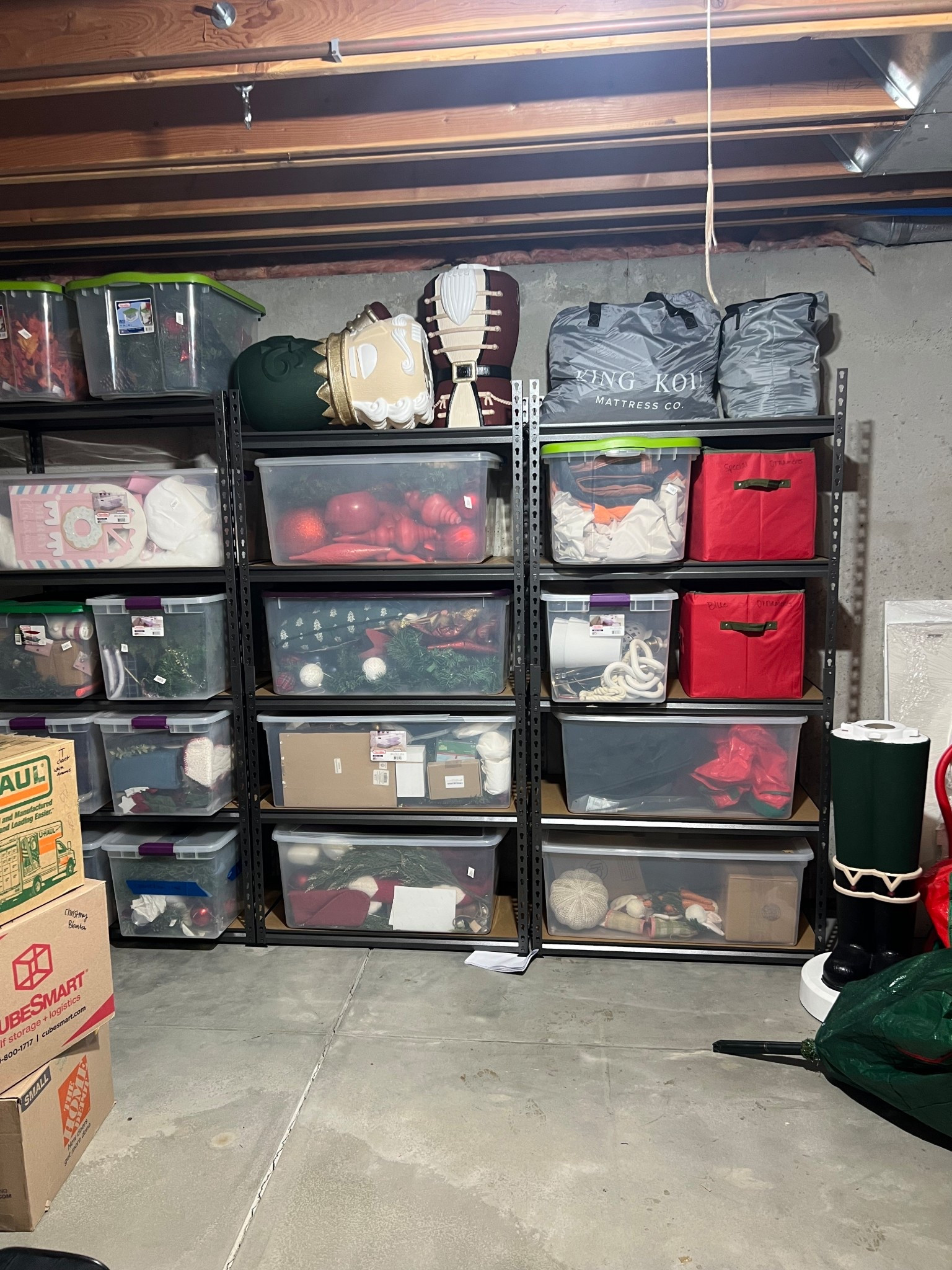 Basement and garage storage shelves for organization 

#LTKHome