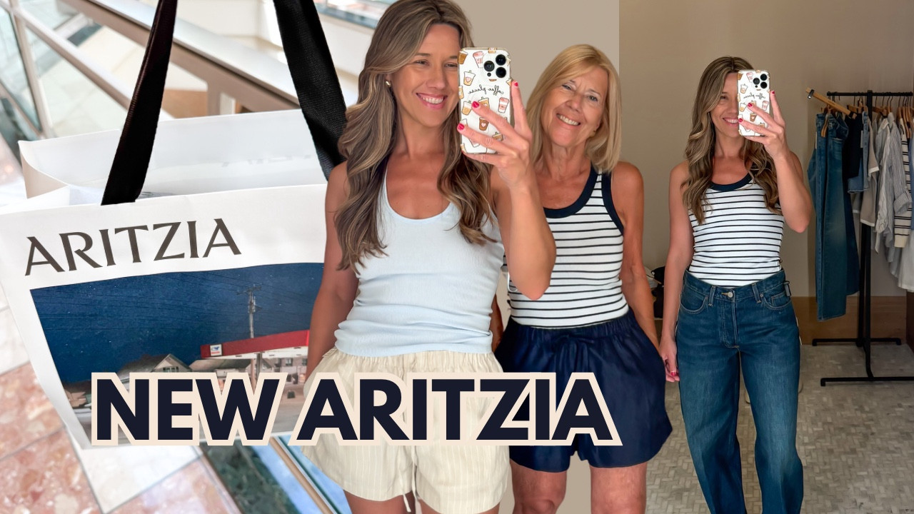 @Aritzia  try on with mom