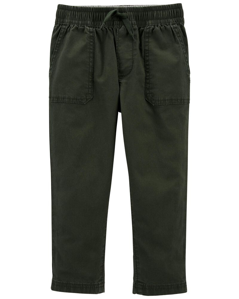 Pull-on Stretch Canvas Pants | Carter's