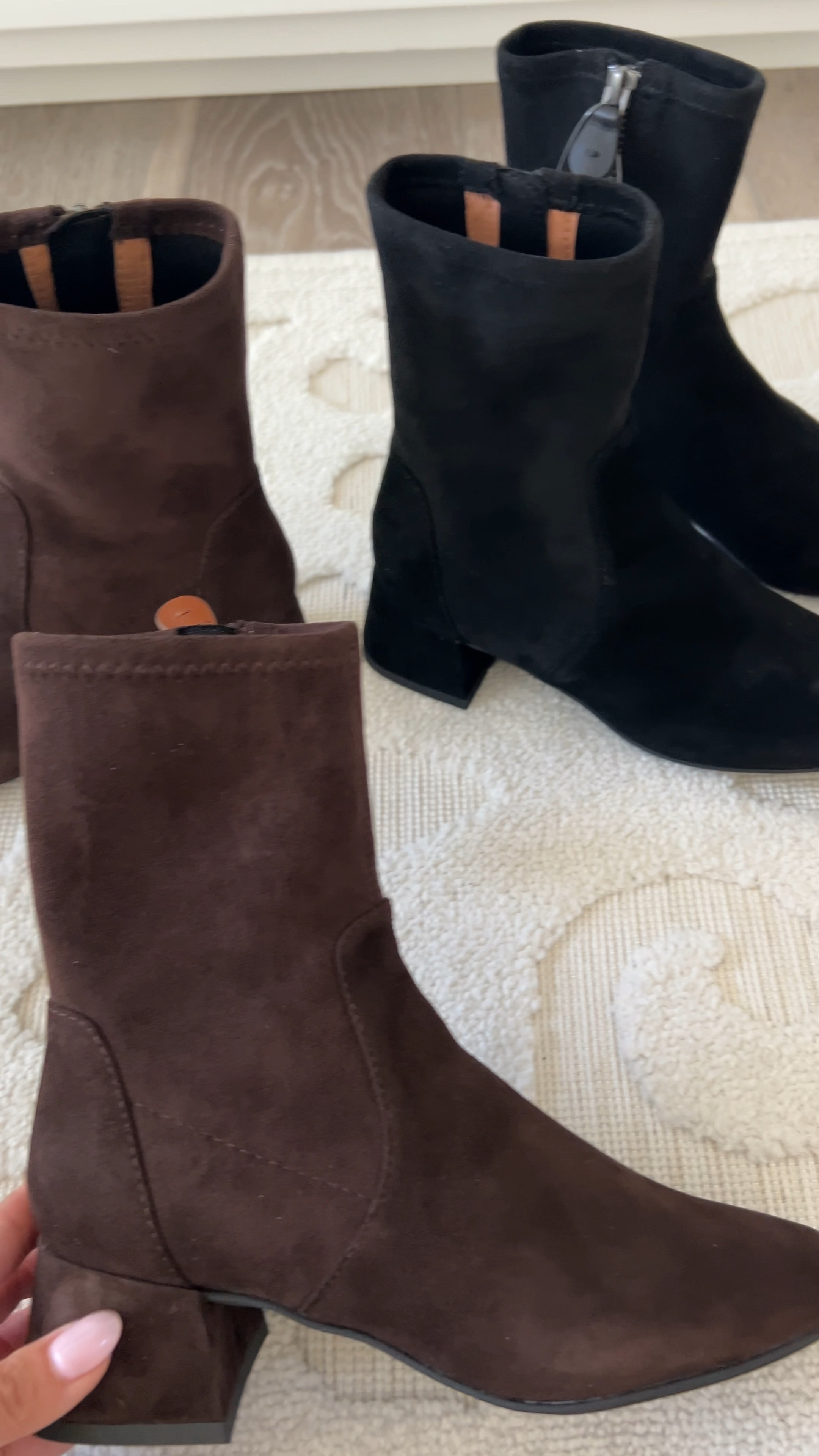 The only pair of booties you need for fall/winter! 

sizing runs true to size but if you want to wear thick socks; size up 1/2 a size 

#LTKxNSale #LTKSaleAlert #LTKShoeCrush