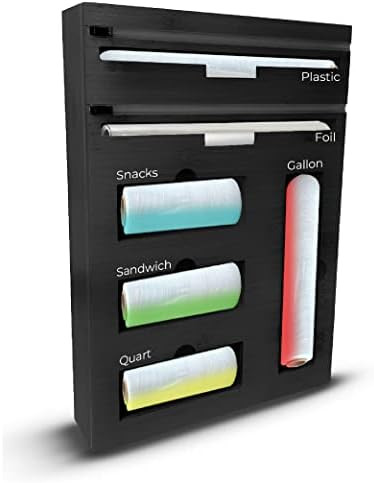 Ziploc Bag Storage Organizer| Modern Ziploc Bag, Storage Organizer | Ziploc Wrap Dispenser |  | Amazon (US)
