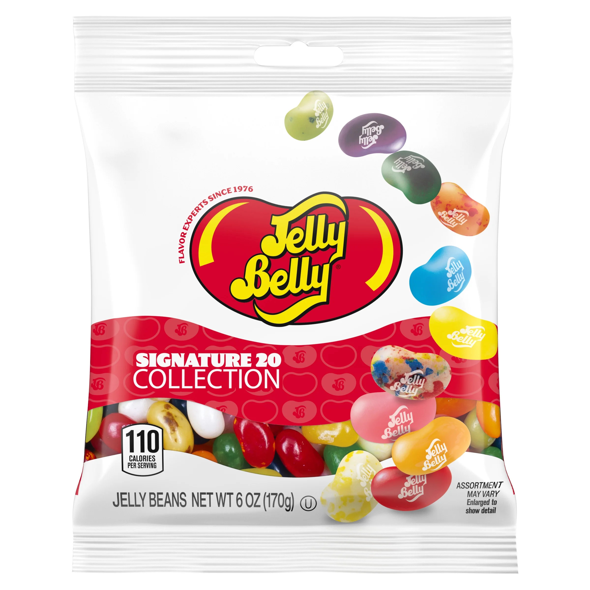 Jelly Belly Signature 20 Jelly Bean Collection - 6 oz Peg Bag - Genuine, Official, Straight from ... | Walmart (US)