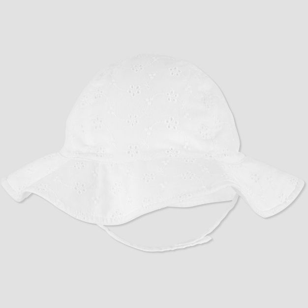 Baby Girls' Eyelet Swim Hat - Just One You® made by carter's White | Target