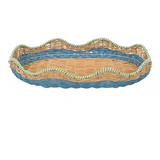 Beautiful Two-Tone Rattan Serving Tray by Drew Barrymore | Walmart (US)
