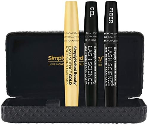 3D Fiber Lash Mascara Kit with Growth Enhancing Serum by Simply Naked Beauty. 3 tubes (1 x Castor... | Amazon (CA)