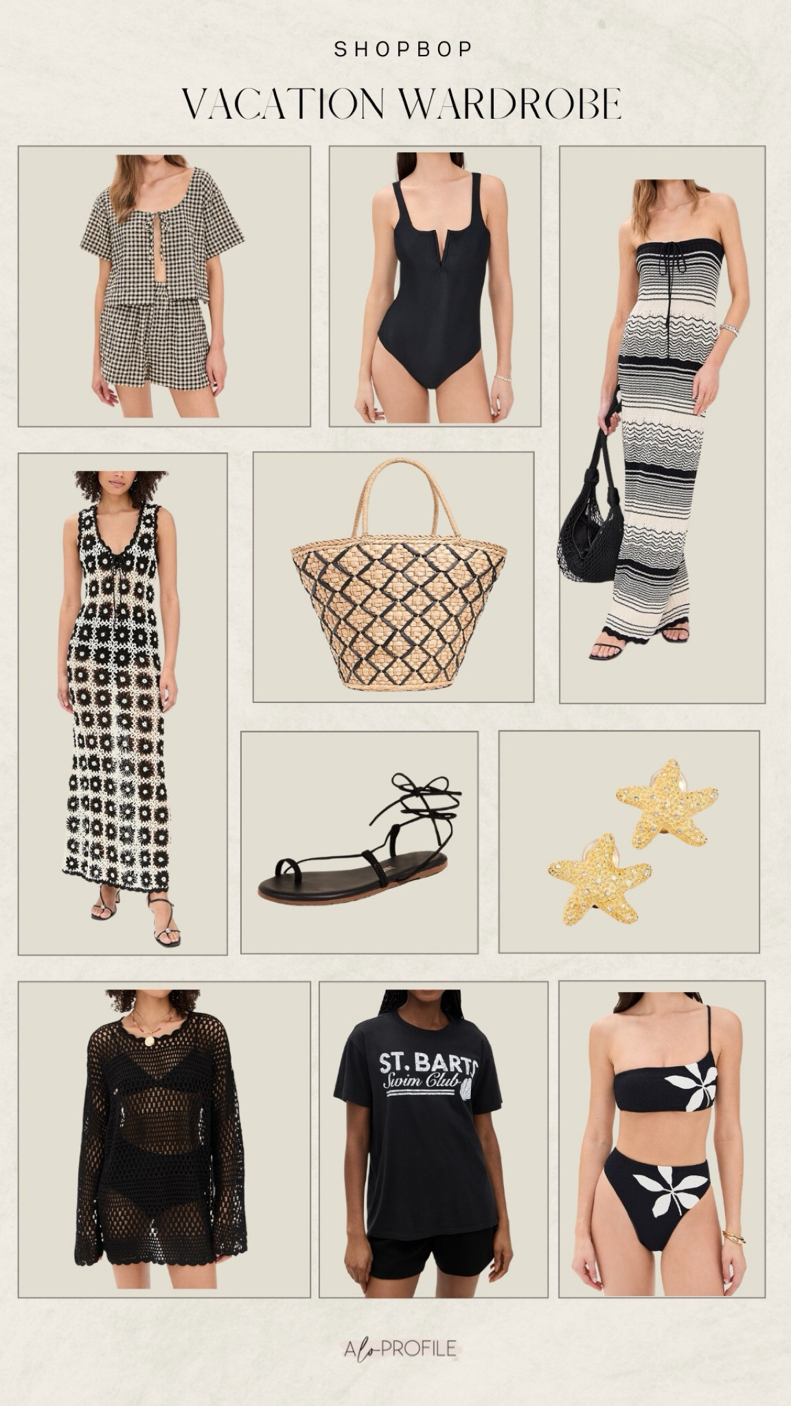 Resort Wear + Vacation Looks via Shopbop // vacation outfits, resort wear, vacay looks, vacay style, vacay outfits, summer outfits, spring outfits, beach outfits, resort wear outfits, resort wear under $200, swimwear, vacation dresses