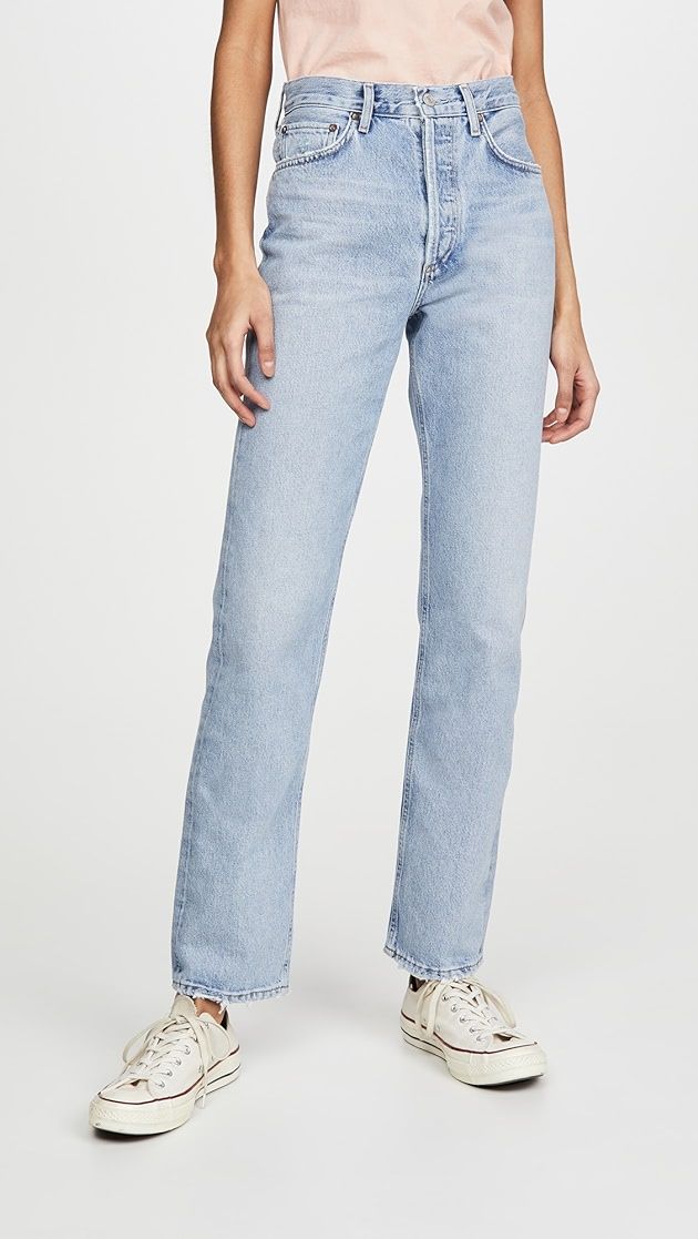 Lana Low Rise Vintage Straight Jeans | Shopbop