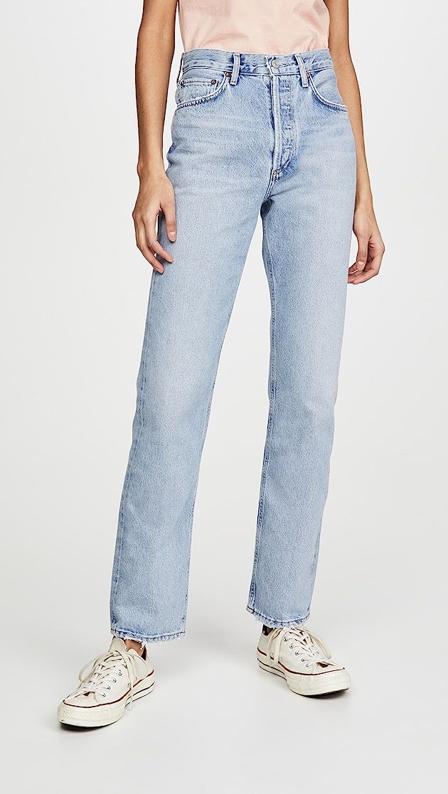 Lana Low Rise Vintage Straight Jeans | Shopbop