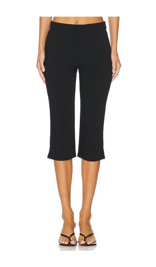 Grace Cropped Pant in Black | Revolve Clothing (Global)