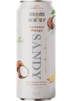 Coconut Mango Sandy | Vodka Soda & Seltzer by Mom Water | 12oz | Indiana | Total Wine