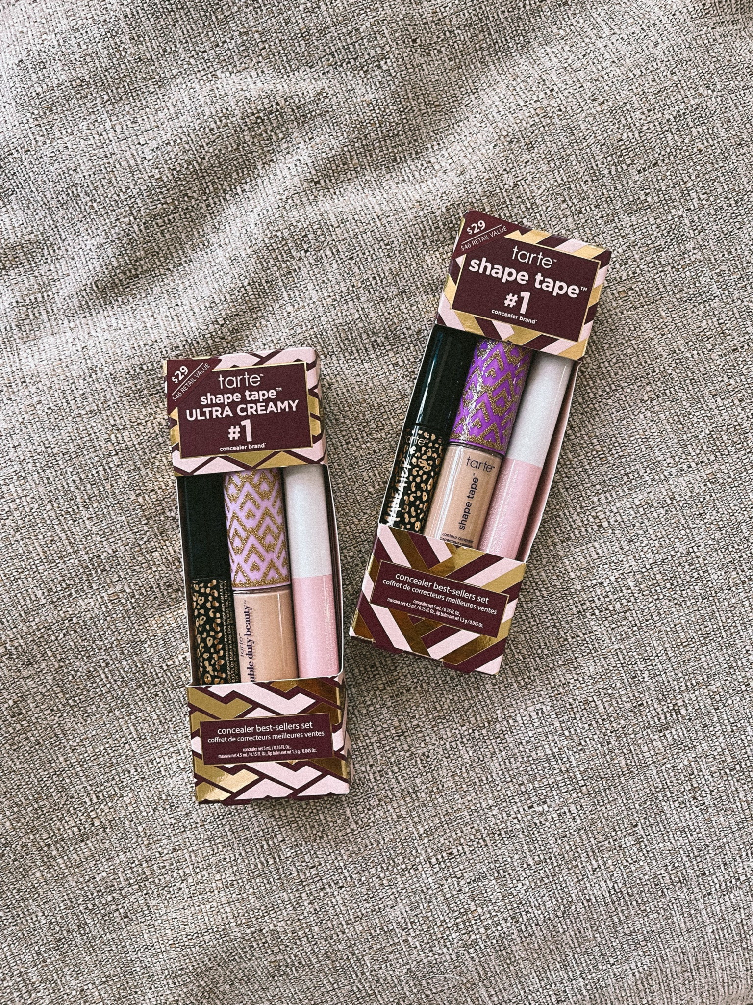 Tarte concealer sets for the holiday season. 

#fallbeauty 
#fallfashion
#falloutfits
#fall
#tarteholiday
#holidaylooks 

#LTKSale #LTKbeauty #LTKSeasonal
