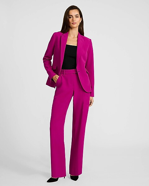 Editor Signature Stretch Mid Rise Bootcut Pant | Express