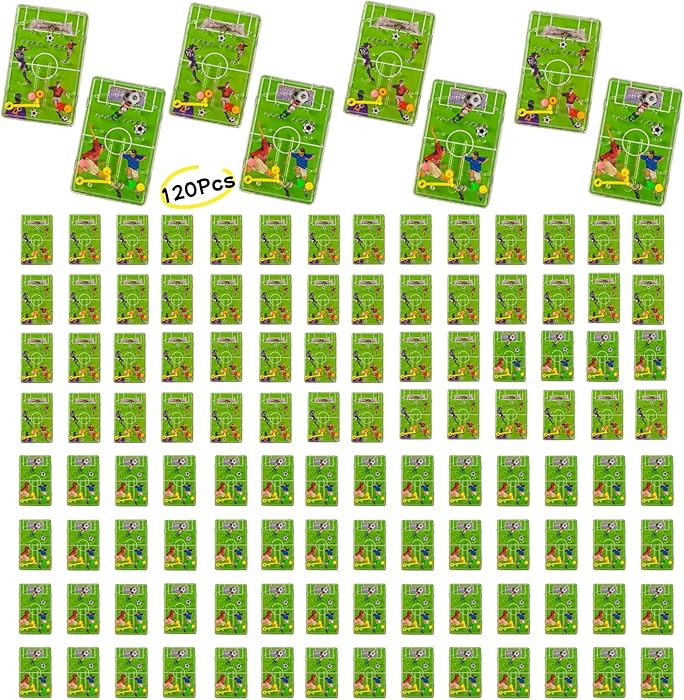 24Pcs Soccer Pinball Game and Maze Puzzles 2 In1- Football Party Favors for Kids-Goodie Bag Stuff... | Amazon (US)
