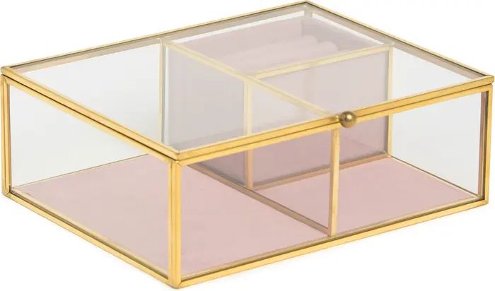 Glass & Velvet Jewelry Box | Nordstrom