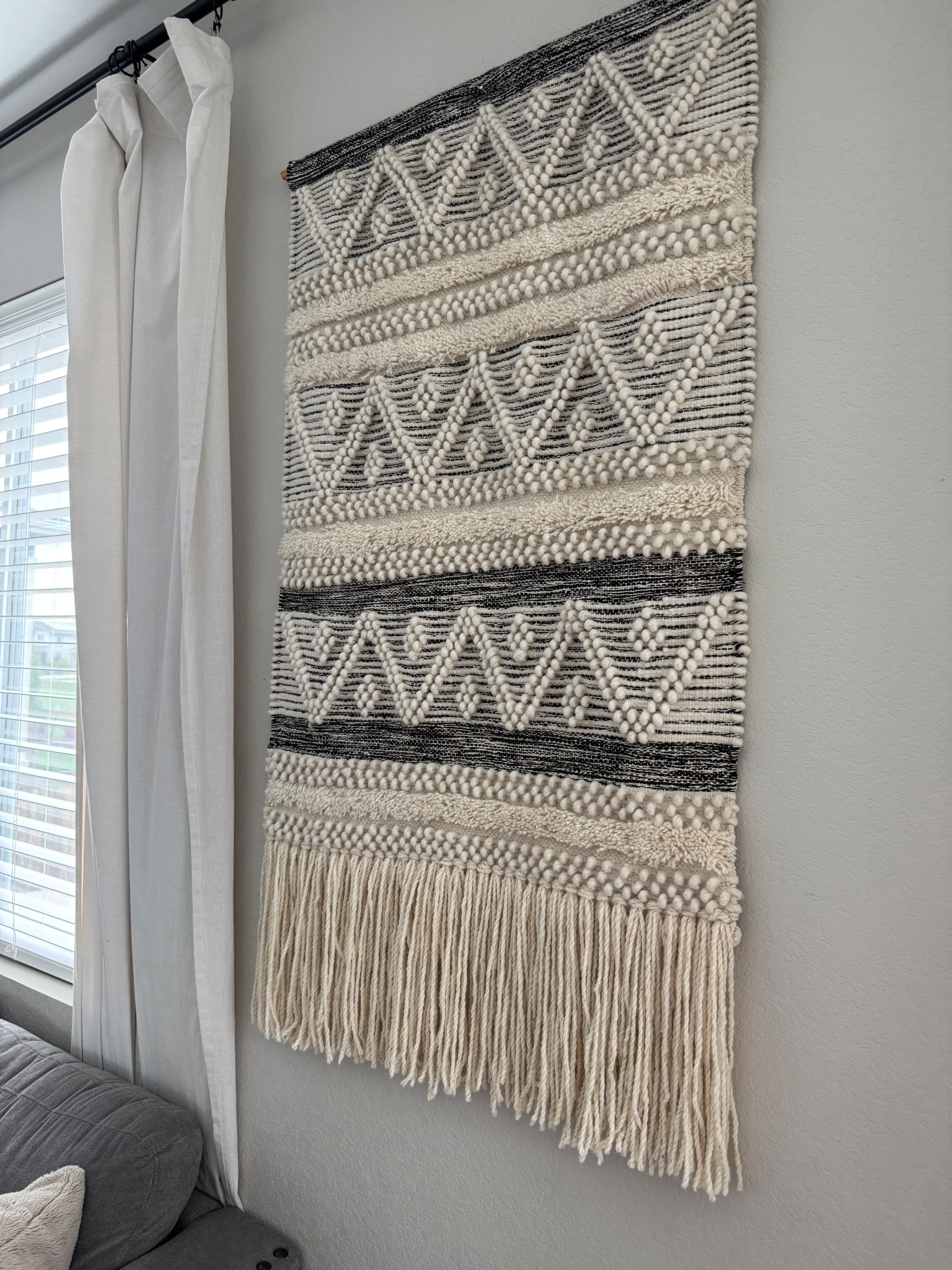 Boho woven wall art. The original was bought from Marshall’s but I found super similar ones from wayfair 

#LTKHome #LTKSaleAlert #LTKSeasonal