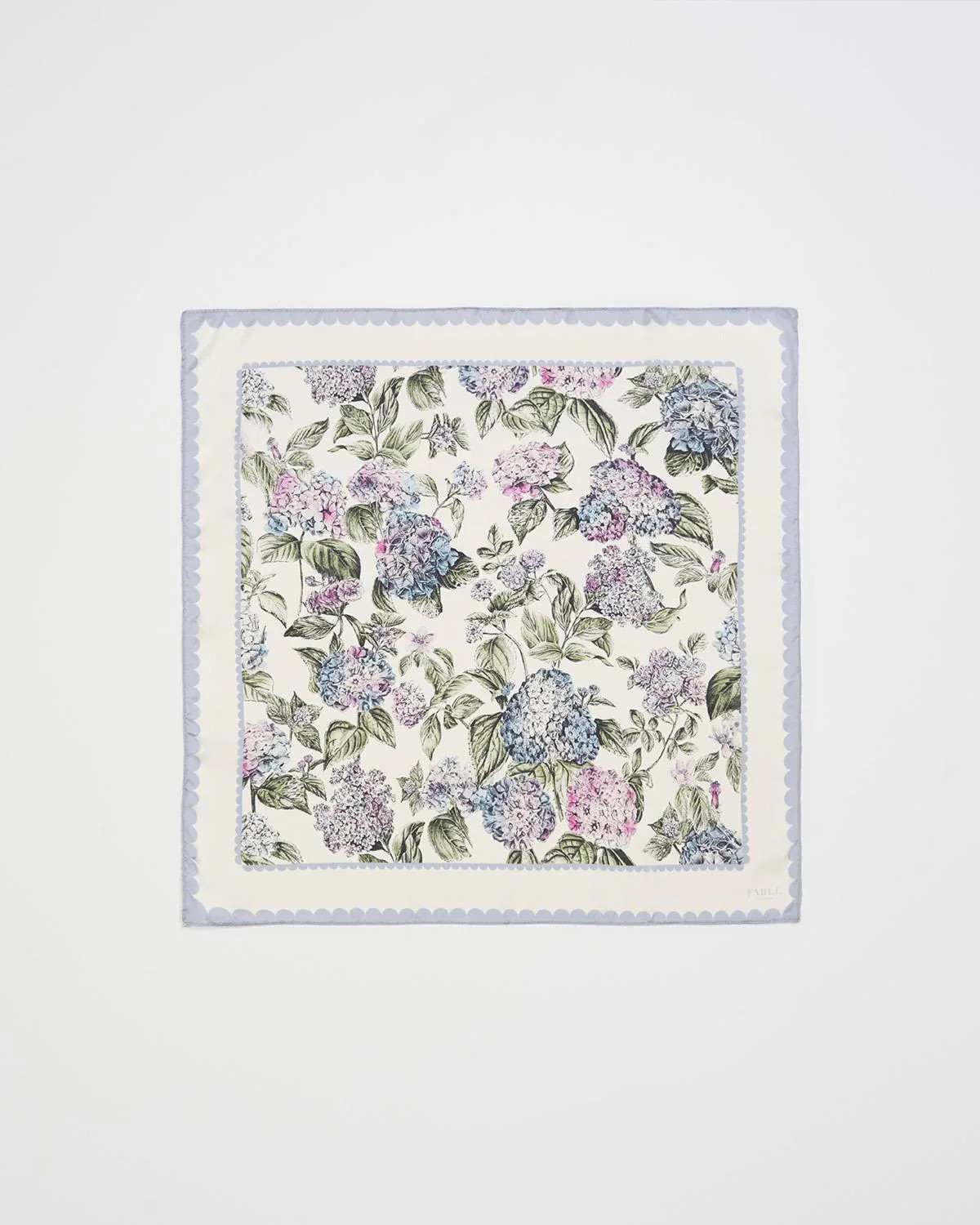 Hydrangea Square Scarf | Fable England