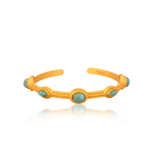 Island Hopping Cuff - Turquoise | Christina Greene LLC
