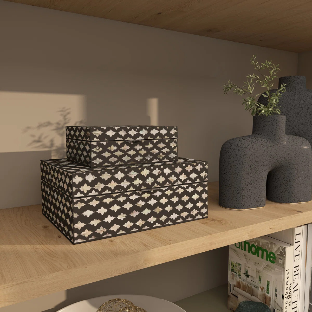 2 Piece Handmade Decorative Box Set | Wayfair North America