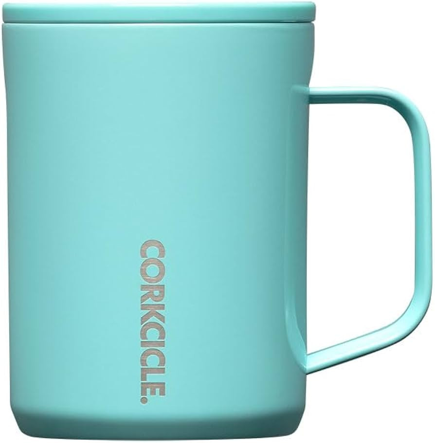 Corkcicle Classic Coffee Mug - Triple Insulated Stainless Steel Travel Mug - Shatter-Proof Lid - ... | Amazon (US)