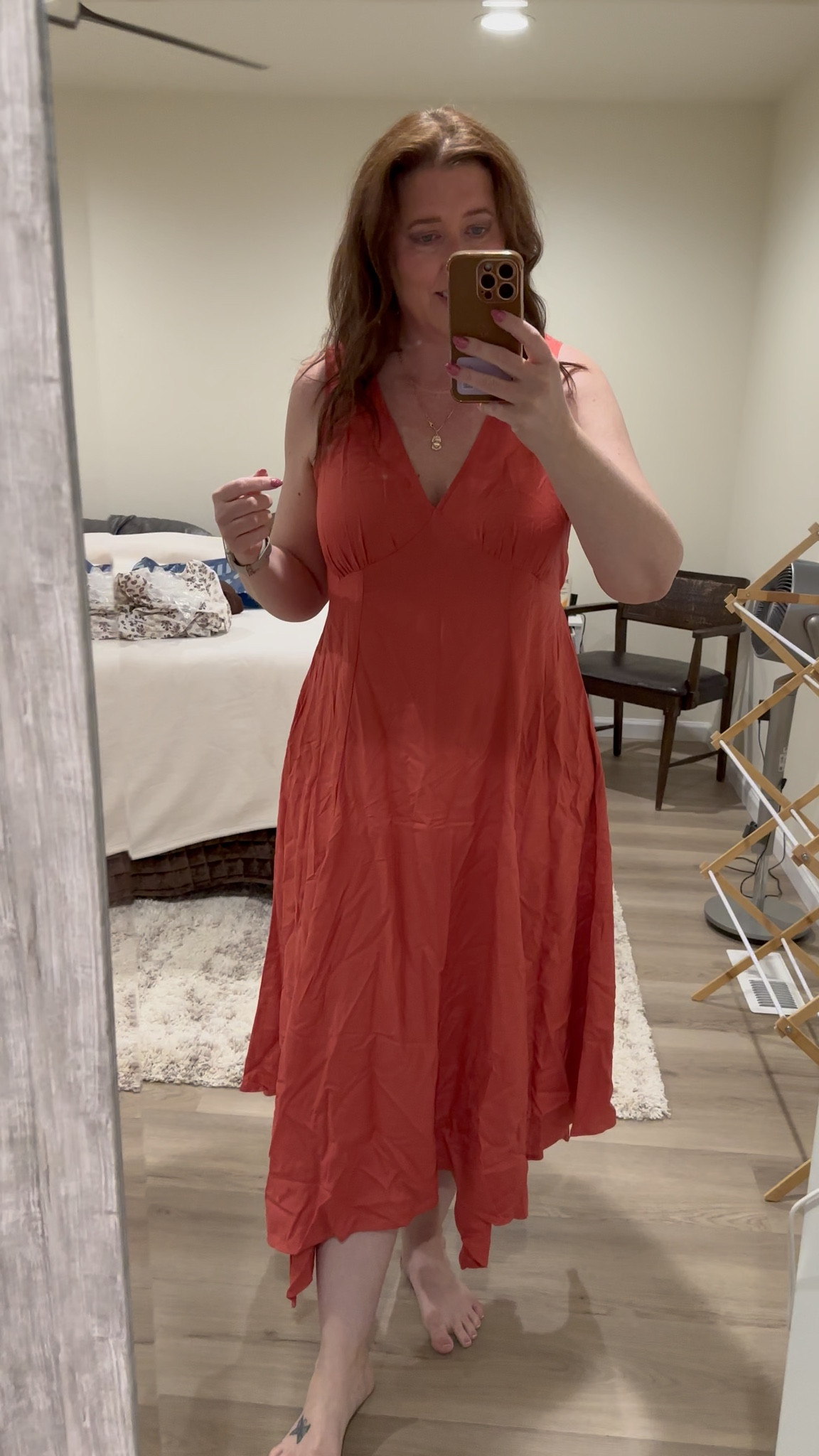 Love this lightweight maxi dress for the summer! Wearing a L and it’s slightly too big. Comes in another color!

#LTKMidsize #LTKOver40 #LTKSaleAlert