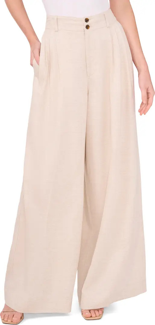 CeCe Pleated Wide Leg Pants | Nordstrom | Nordstrom