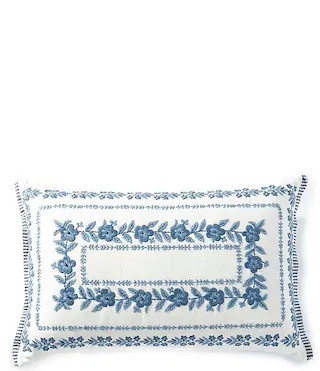 Southern Living Embroidered Floral Pillow | Dillard's | Dillard's