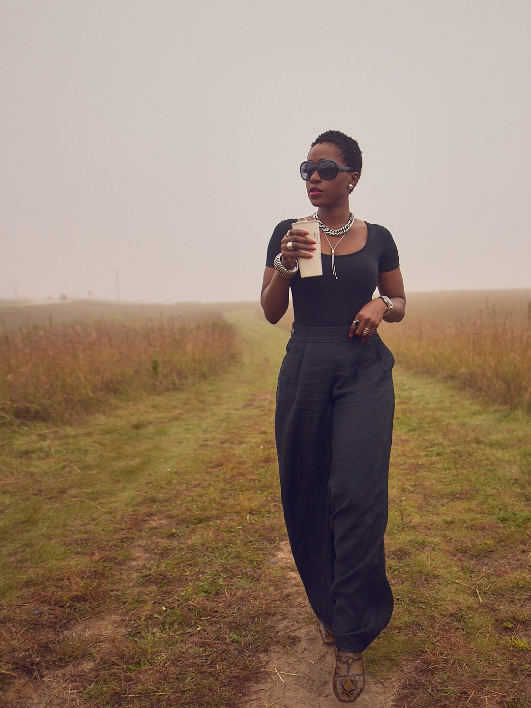 Easy always does it! A black on black outfit with wide-leg pants and a bodysuit for work, strolls, and everything in-between 🖤 monochrome style, Anthropologie, Maeve, Abercrombie, Sam Edelman, Fall boots, comfy shoes, Kendra Scott, statement silver jewelry, classic style, elegant outfit

#LTKOver40 #LTKStyleTip #LTKWorkwear