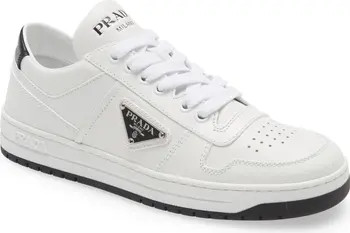 Prada Logo Low Top Sneaker (Women) | Nordstrom | Nordstrom