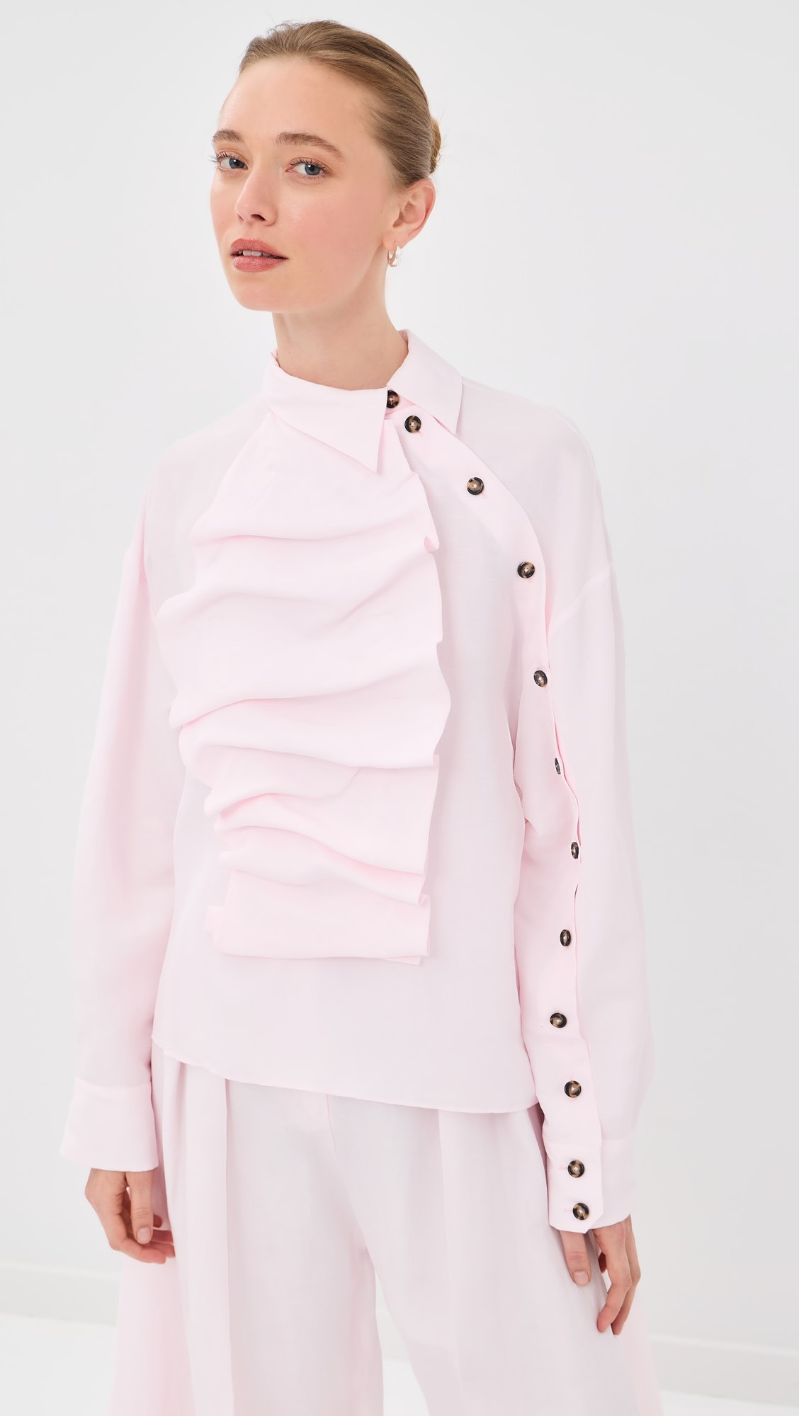 Voluminous Bib-Front Shirt | Shopbop