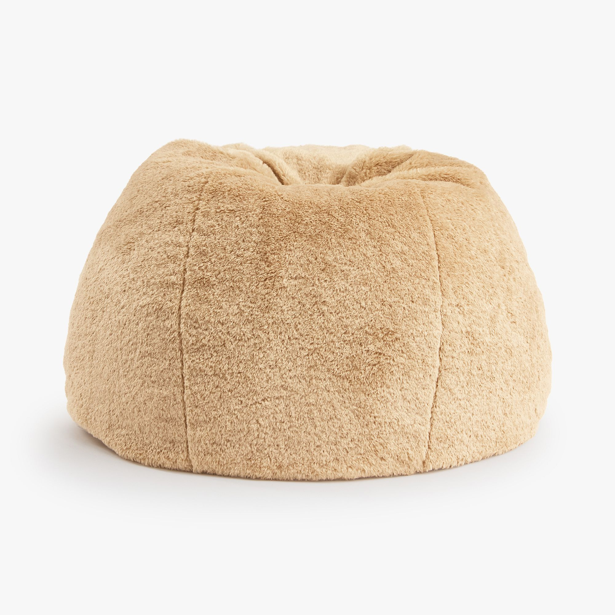 Large Faux Shearling Natural Faux Fur Bean Bag Chair Slipcover Only | Pottery Barn Teen