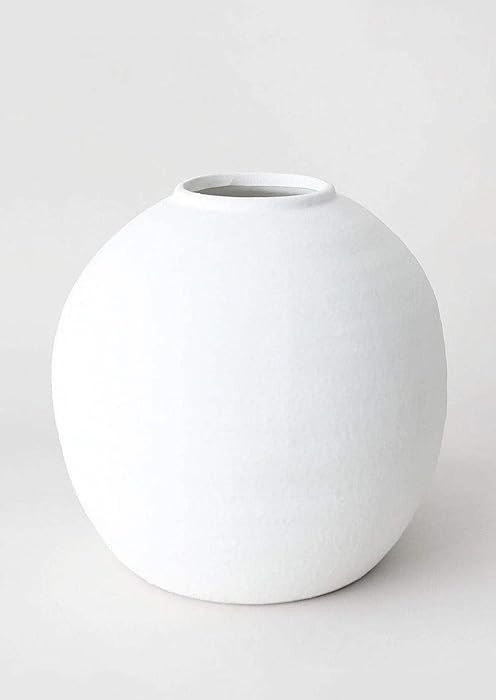 Afloral White Concrete Konos Vase - 10.75" | Amazon (US)