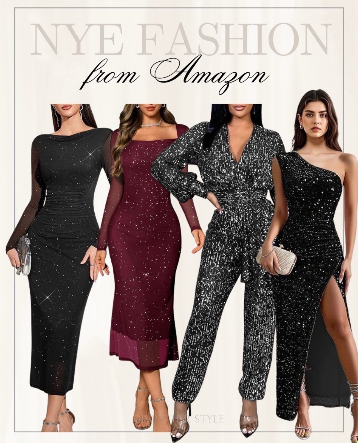 New Year’s Eve party fashion from Amazon!

NYE Outfit from Amazon
NYE, NYE dress, NYE party outfit, Amazon fashion, Amazon dress, Amazon cocktail dress, black dresses, Amazon NYE outfit, New Year’s Eve, New Year’s Eve party outfit, New Year’s Eve dress, silver, gold

#LTKFindsUnder50 #LTKHoliday